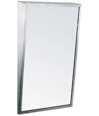 Gamco FT-18X30 Fixed-Position Tilt Mirror, 18" W x 30" H
