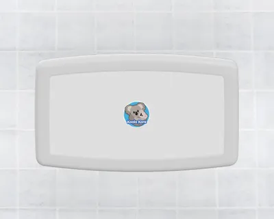 Koala Kare KB300-05 KB300 Horizontal Surface-Mounted, White Granite