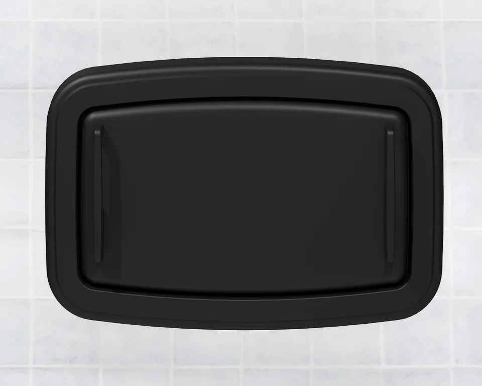 Koala Kare KB310-SSWM-MBLK KB310-SSWM Horizontal Stainless Steel Surface-Mounted, Matte Black