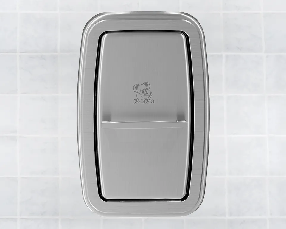 Koala Kare KB311-SSWM KB311-SSWM Vertical Stainless Steel Recessed-Mounted, Stainless Steel